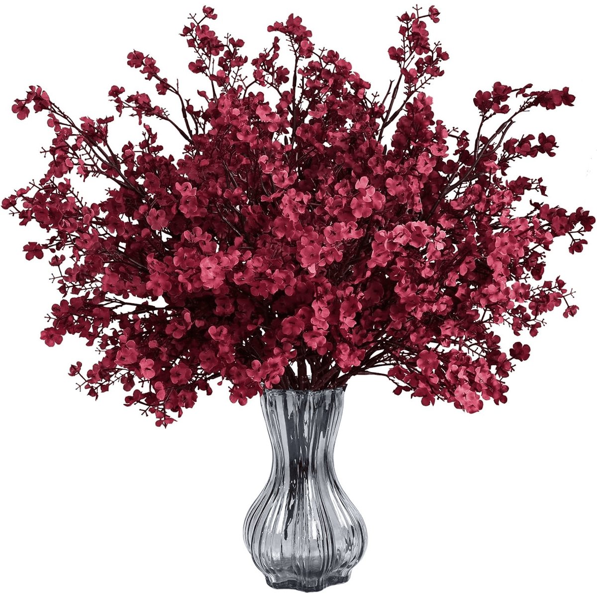 Waipfaru 20Pcs Artificial Fall Flowers Babys Breath Flower Bulk,Real Touch Silk Gypsophila Bouquets for Home Festival Decor