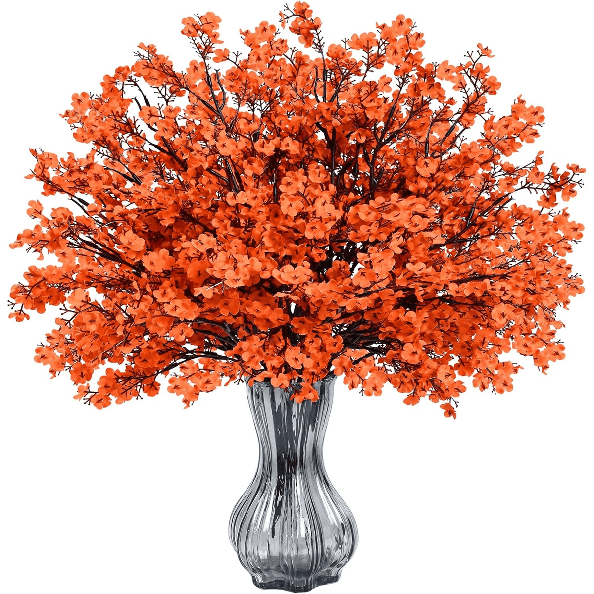 Waipfaru 20Pcs Artificial Fall Flowers Babys Breath Flower Bulk,Real Touch Silk Gypsophila Bouquets for Home Festival Decor