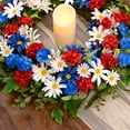 Waipfaru 22inch Spring Wreath for Front Door,Artificial Floral Wreath for Home Decoration