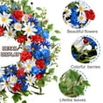 Waipfaru 22inch Spring Wreath for Front Door,Artificial Floral Wreath for Home Decoration